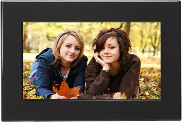 Alt view image 3 of 13 - HANNspree SD7021 7" 480 x 234 Digital Photo Frame