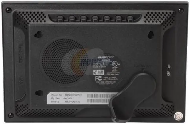 Alt view image 4 of 13 - HANNspree SD7021 7" 480 x 234 Digital Photo Frame