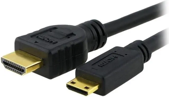 Main image of Insten 675827 6 ft. Black HDMI to Mini HDMI Mini HDMI to HDMI High Speed Cable M / M