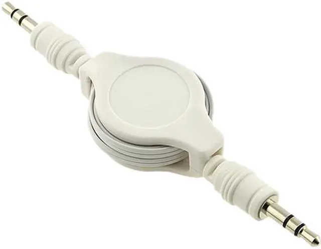Main image of Insten 675484 5" 3 x Retractable 3.5mm Audio Extension Cable Male to Male
