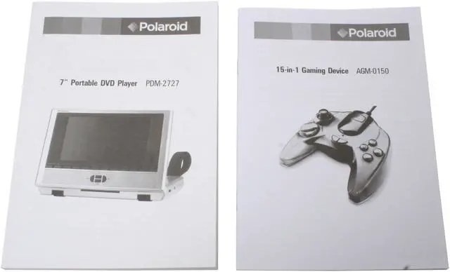 Alt view image 15 of 16 - Polaroid Two Screen 7" Car DVD Player