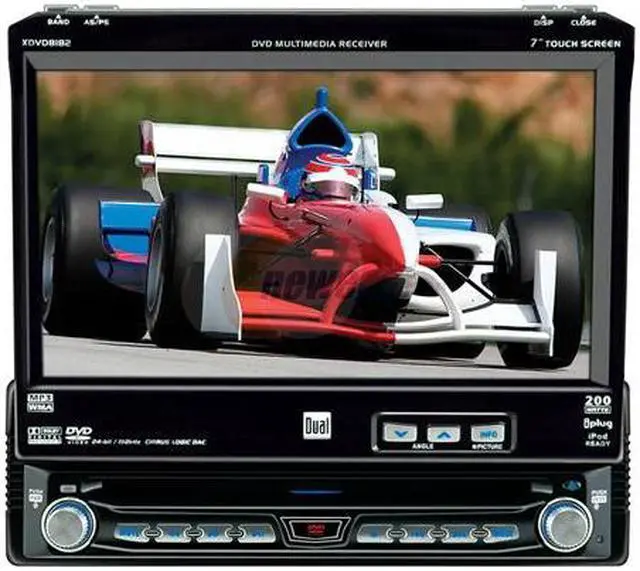 Main image of Dual 7" In-Dash LCD Monitor w/DVD Player