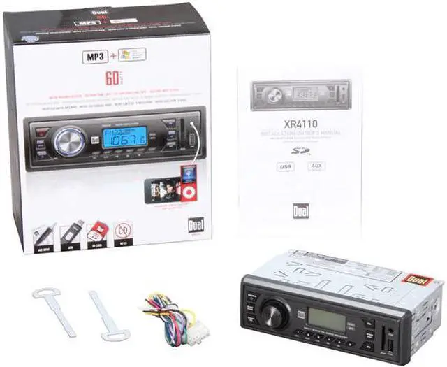 Alt view image 6 of 6 - Dual AM/FM/Mechless Receiver with USB, 3.5mm and SD Card Input