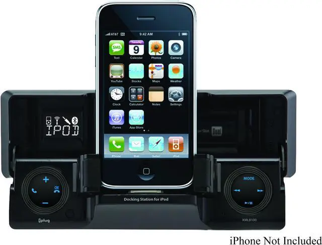 Main image of Dual AM/FM Receiver with iPod Dock, Bluetooth Ready