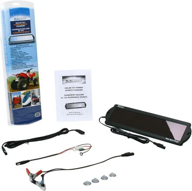 Alt view image 5 of 5 - Sunforce 50013 Solar 12V Power Sports Charger