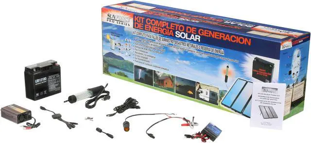 Alt view image 7 of 7 - Sunforce 50060 Complete Solar Kit with battery