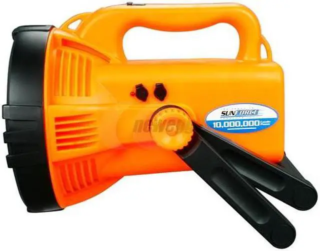 Alt view image 3 of 8 - Sunforce 77760 12V AC/DC Rechargeable 10,000,000 Candle Power Spotlight