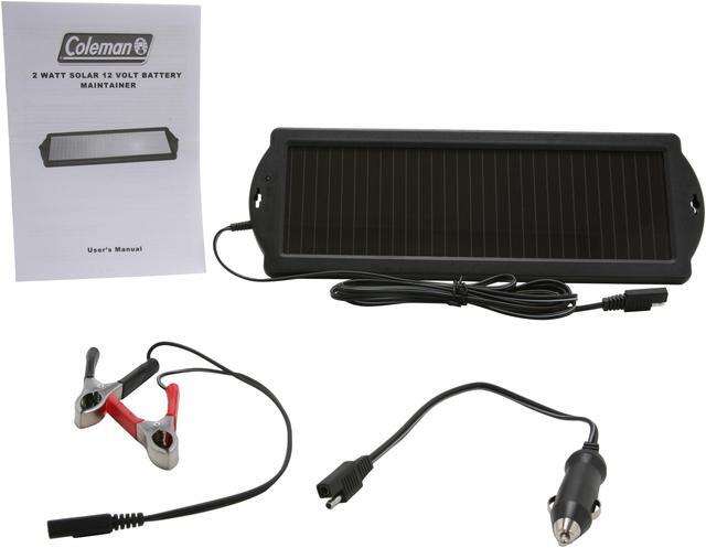 Alt view image 4 of 5 - Coleman 58012 2 Watt Solar 12V Battery Maintainer