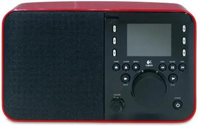Alt view image 2 of 9 - Logitech Squeezebox Radio Network Audio Player - Red 930-000097