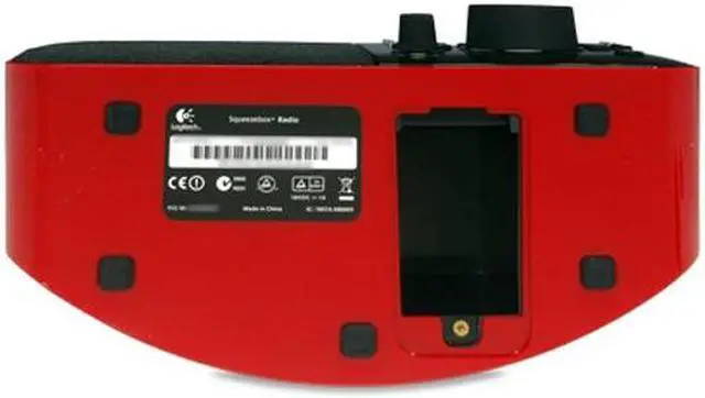 Alt view image 7 of 9 - Logitech Squeezebox Radio Network Audio Player - Red 930-000097