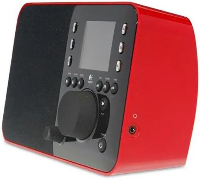 Alt view image 8 of 9 - Logitech Squeezebox Radio Network Audio Player - Red 930-000097