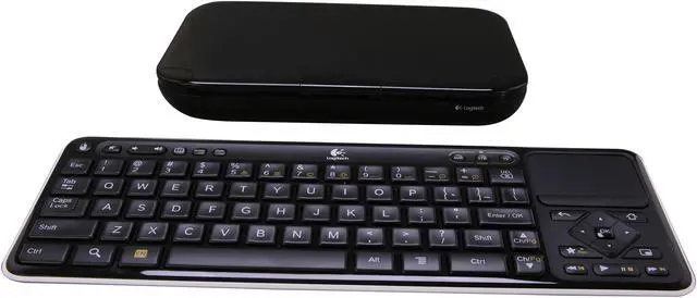 Alt view image 2 of 8 - Logitech 970-000001 Revue Companion Box with Google TV and Keyboard Controller