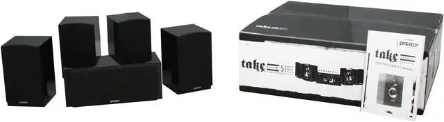 Alt view image 8 of 8 - Energy Take 5 Pack 5 CH Home Theater Speaker System