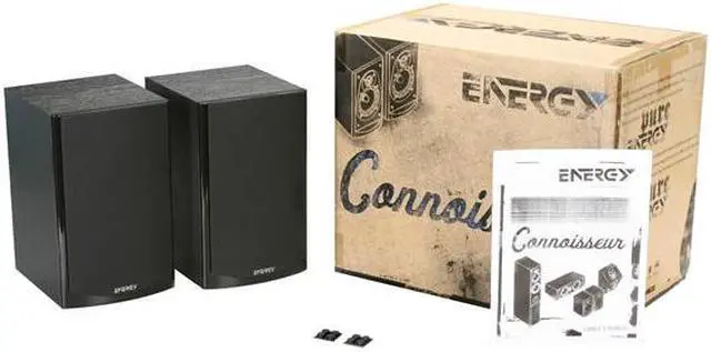 Alt view image 7 of 7 - Energy (by Klipsch) CB-10 Bookshelf Speakers (Pair, Black)