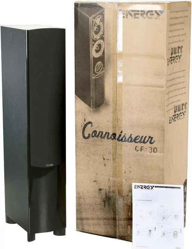 Alt view image 6 of 6 - Energy (by Klipsch) CF-30 Floor-standing Speaker (Black)