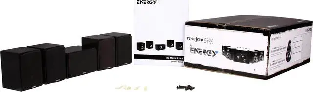 Alt view image 9 of 9 - Energy Take Classic RC Micro 5 Pack 5CH Home Theater System