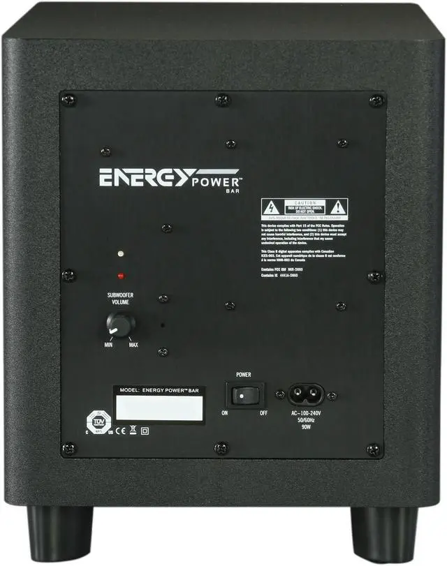 Alt view image 5 of 10 - Energy Power Bar Soundbar System