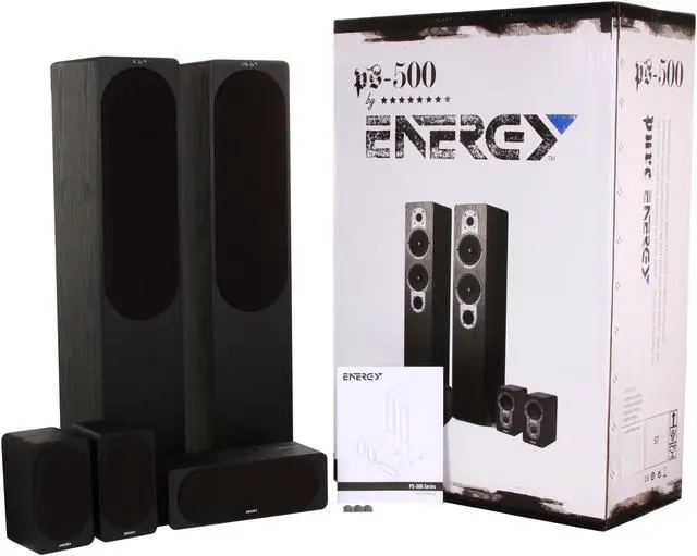 Alt view image 18 of 18 - Energy PS500 5 CH Home Audio Speaker System