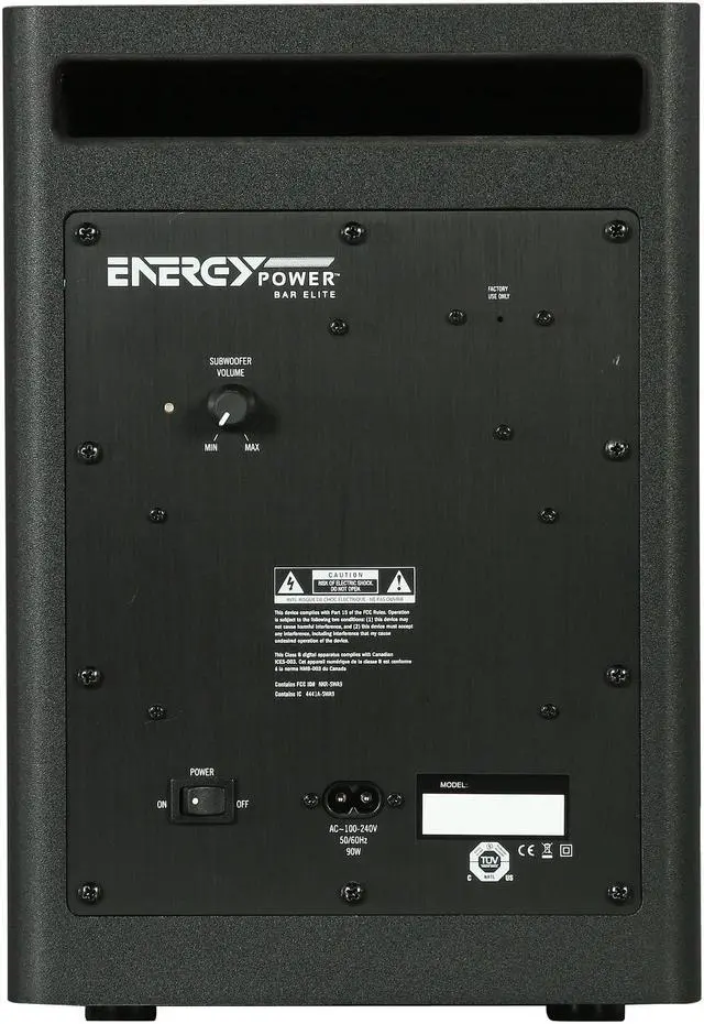 Alt view image 10 of 12 - Energy by Klipsch Power Bar Elite Sound Bar w/ Wireless Subwoofer