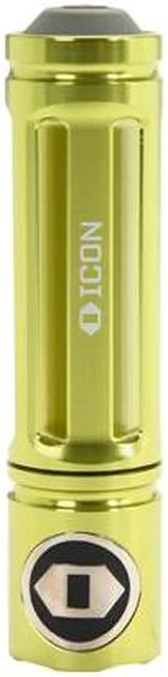 Alt view image 5 of 6 - Icon Light RG104A Rogue 1 Green Alluminum Flashlight 50 Lumen