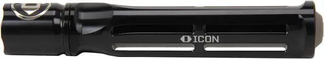 Alt view image 3 of 6 - Icon Light RG201B Rogue 2 Black Aluminum Flashlight 130L/6L