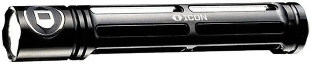 Main image of Icon Light RG201B Rogue 2 Black Aluminum Flashlight 130L/6L
