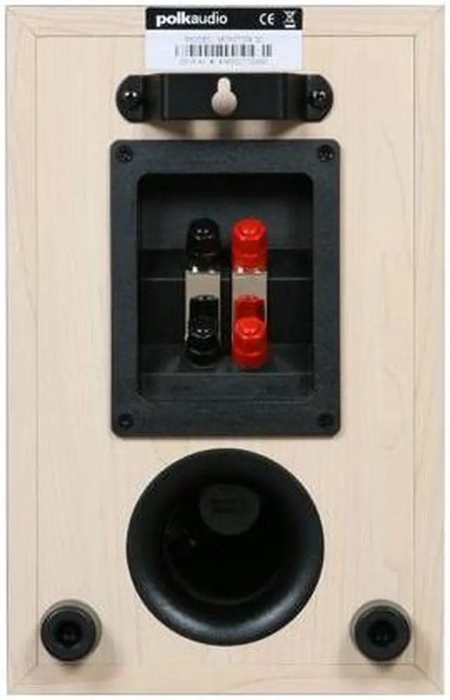 Alt view image 3 of 6 - Polk Audio Monitor 30 Maple Two-Way Bookshelf Loudspeaker Pair