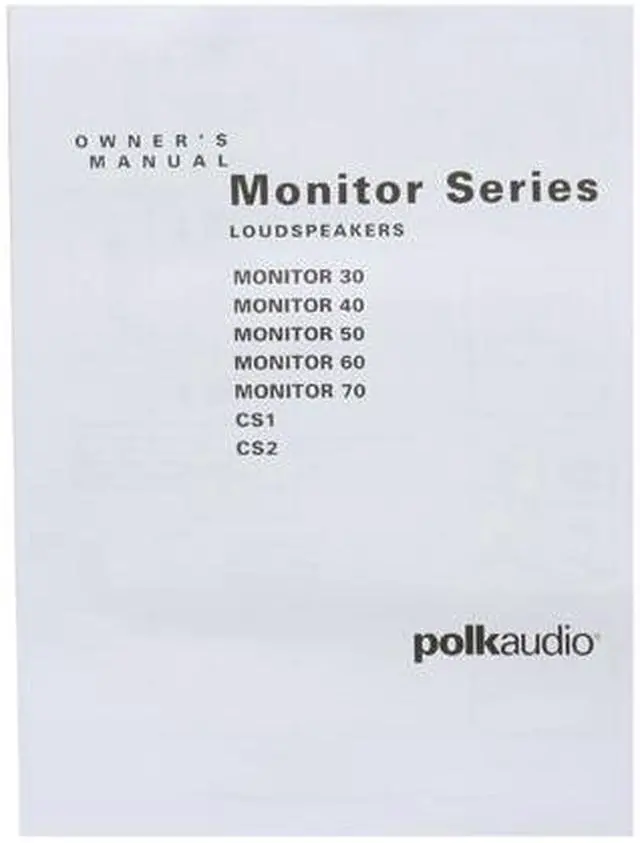 Alt view image 4 of 6 - Polk Audio Monitor 30 Maple Two-Way Bookshelf Loudspeaker Pair