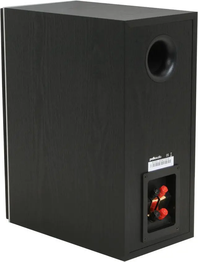 Alt view image 5 of 14 - Polk Audio Monitor 40 Black Two-way bookshelf loudspeaker Pair