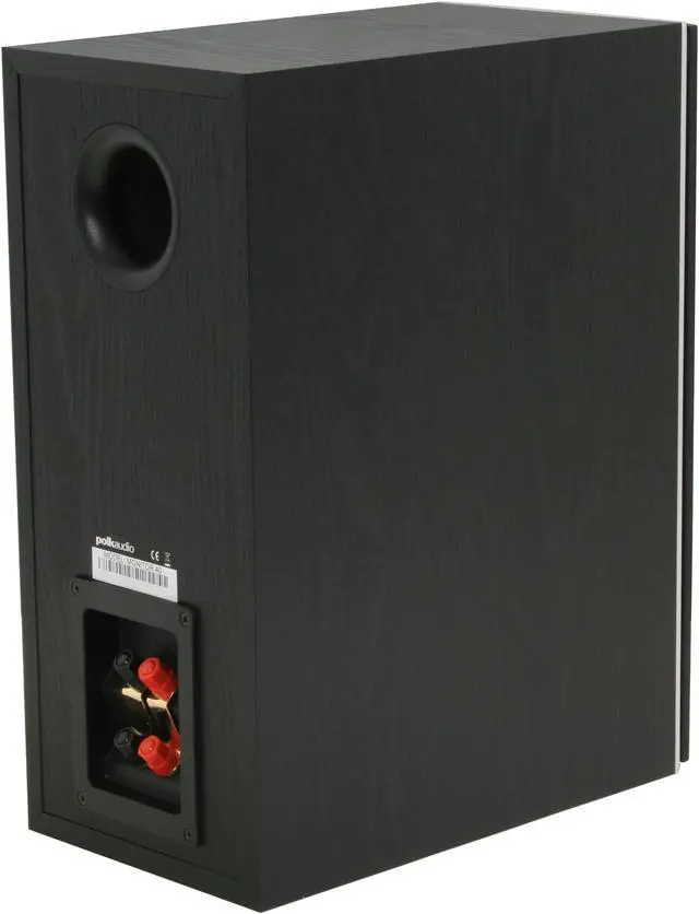 Alt view image 7 of 14 - Polk Audio Monitor 40 Black Two-way bookshelf loudspeaker Pair