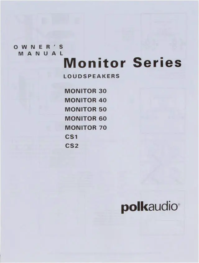 Alt view image 12 of 14 - Polk Audio Monitor 40 Black Two-way bookshelf loudspeaker Pair