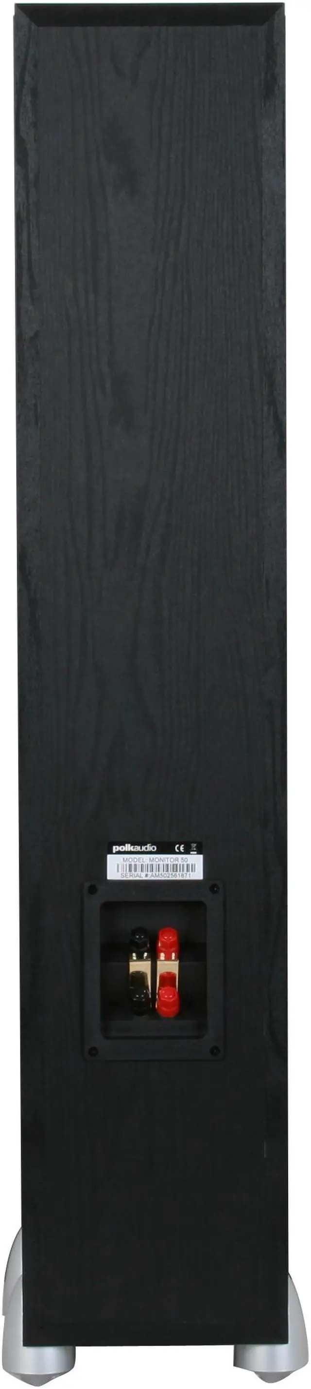 Alt view image 2 of 5 - Polk Audio Monitor 50 Black Two-way Floorstanding Loudspeaker Single