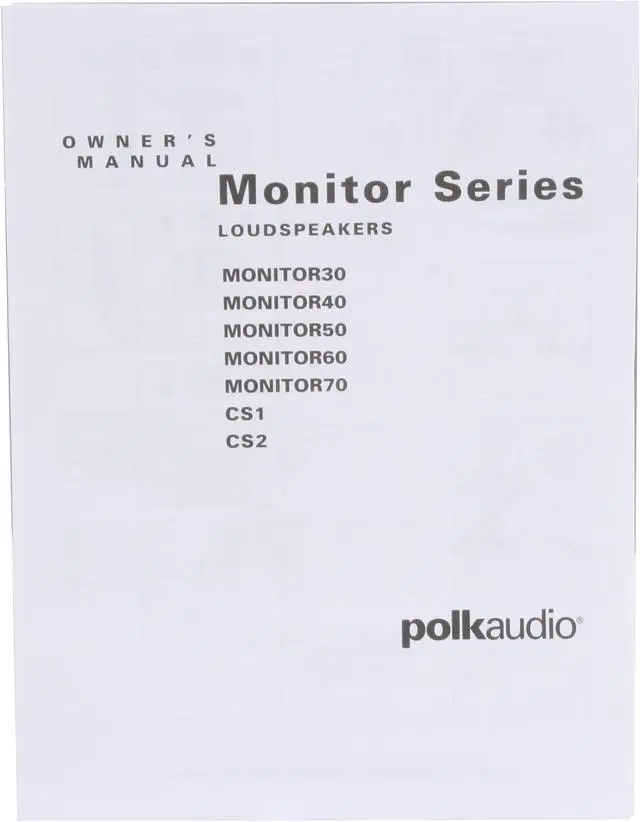 Alt view image 7 of 8 - Polk Audio Monitor 60 Black Floorstanding Loudspeaker Single
