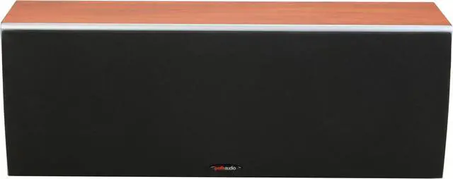 Alt view image 8 of 13 - Polk Audio CS2 Cherry Center Channel Loudspeaker Single