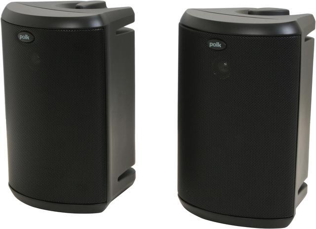 Alt view image 3 of 9 - Polk Audio Atrium 45 Black High Performance Outdoor Speaker Pair
