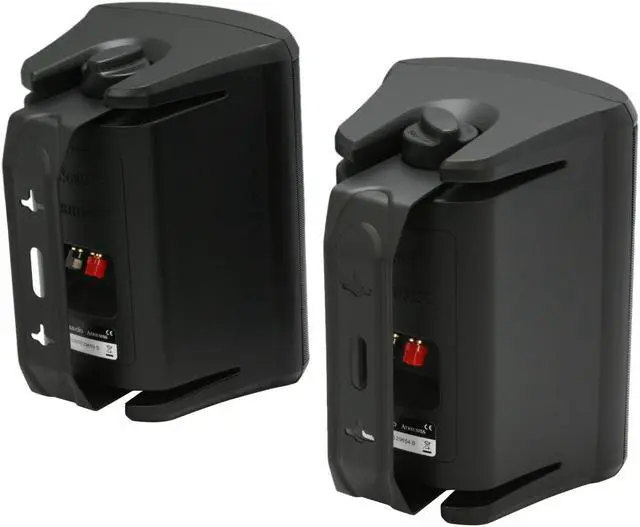 Alt view image 3 of 13 - Polk Audio Atrium 55 Black High Performance Outdoor Speaker Pair