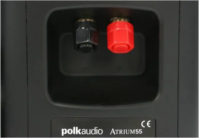 Alt view image 7 of 13 - Polk Audio Atrium 55 Black High Performance Outdoor Speaker Pair