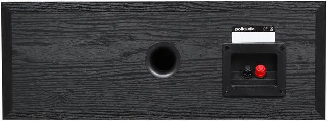 Alt view image 5 of 6 - Polk Audio CSR Black Two-way center channel loudspeaker Single