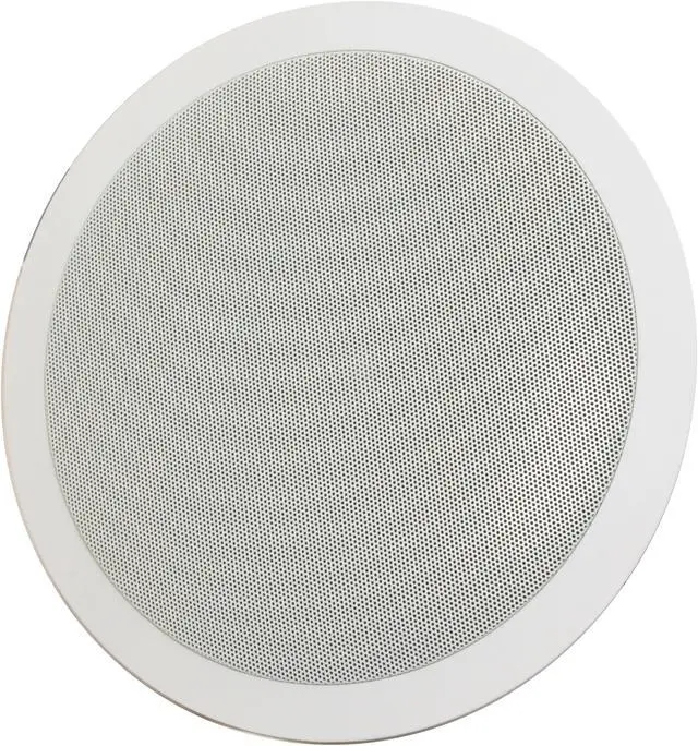 Alt view image 4 of 9 - Polk Audio RC80i White Round 8" High Performance In-Ceiling/In-Wall Speaker Pair