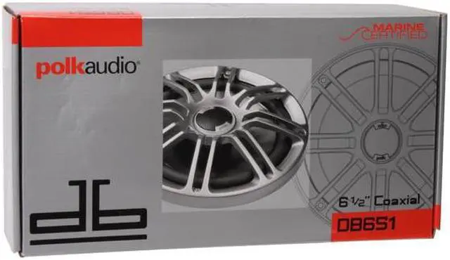 Alt view image 9 of 9 - Polk Audio 6.5" 180w 2-Way Coax Speakers (Price per pair/DB-651)