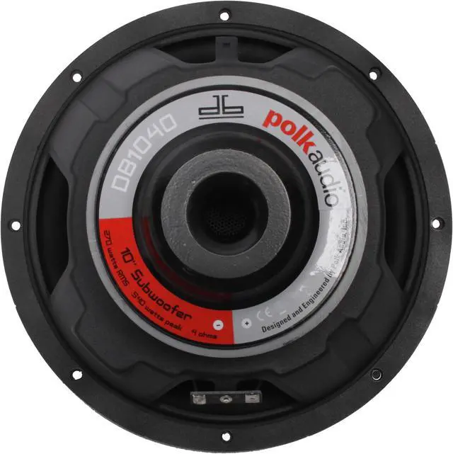 Alt view image 4 of 7 - Polk Audio 10" 540W Car Subwoofer