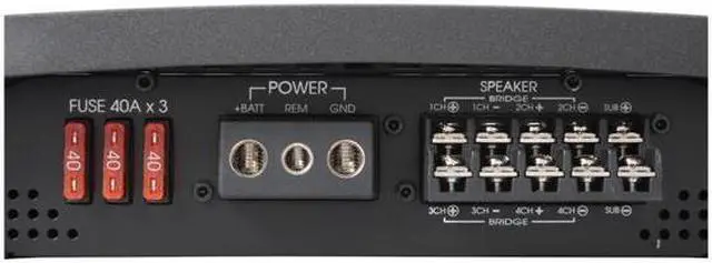 Alt view image 8 of 12 - Polk Audio 1200W 5 Channels Car Amplifiers