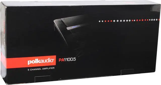 Alt view image 12 of 12 - Polk Audio 1200W 5 Channels Car Amplifiers