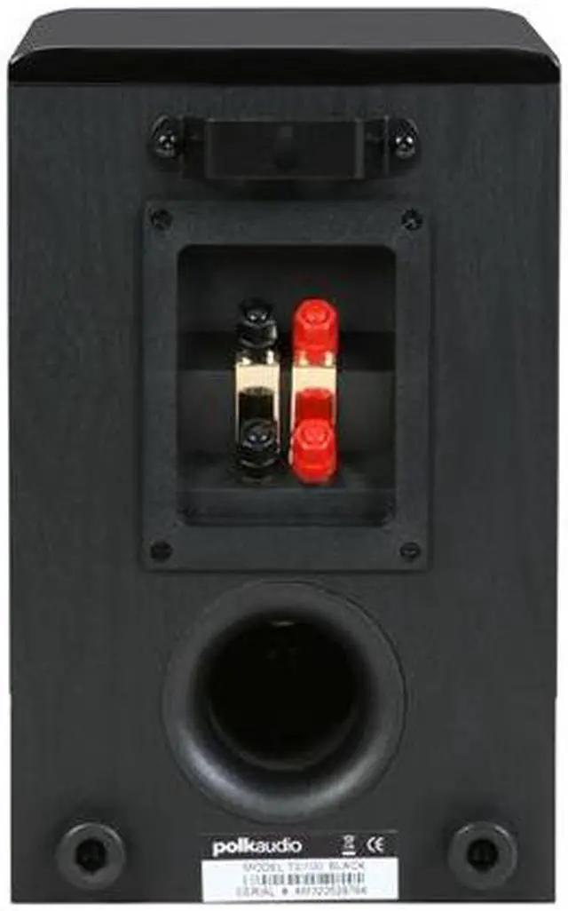 Alt view image 3 of 7 - Polk Audio TSi100 Loudspeaker Black Pair