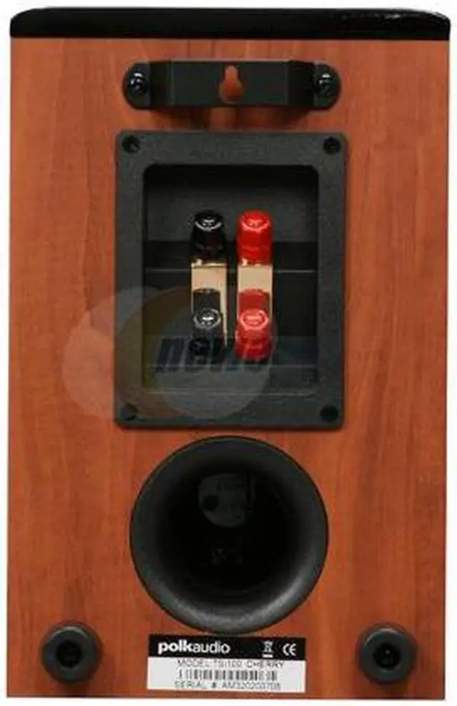 Alt view image 3 of 4 - Polk Audio TSi100 Loudspeaker Cherry Pair