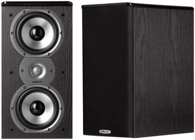 Main image of Polk Audio TSi200 Bookshelf Loudspeaker Black Pair
