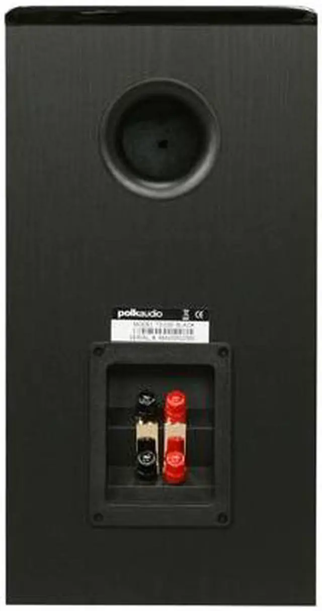 Alt view image 4 of 6 - Polk Audio TSi200 Bookshelf Loudspeaker Black Pair