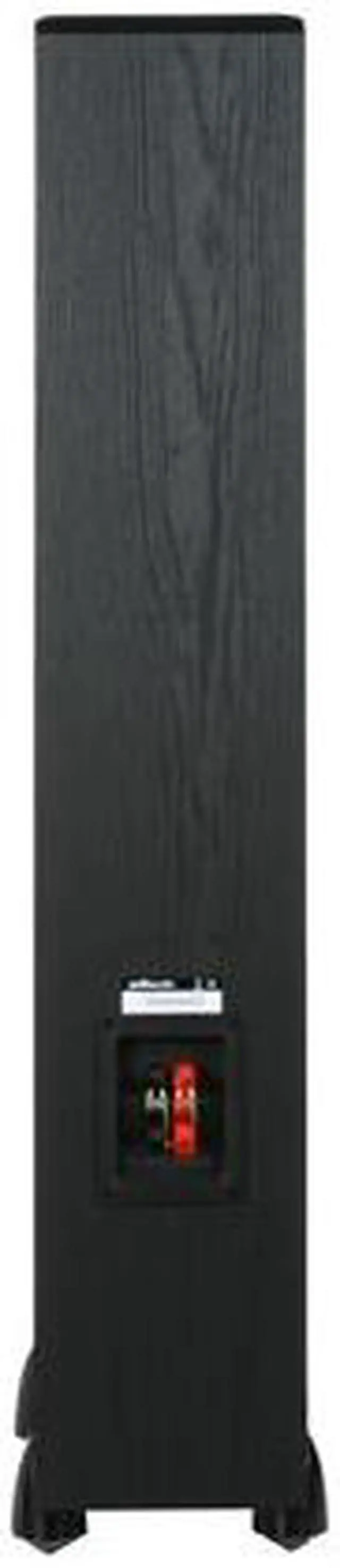 Alt view image 5 of 8 - Polk Audio TSi400 Black Compact Tower Speaker Single