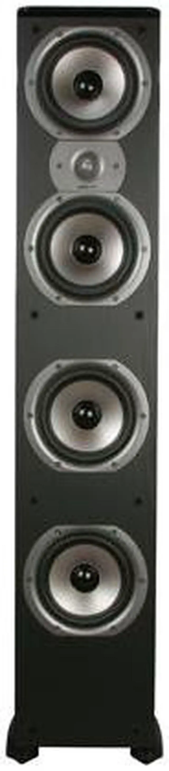 Alt view image 3 of 9 - Polk Audio TSi500 Black Compact Tower Speaker Single