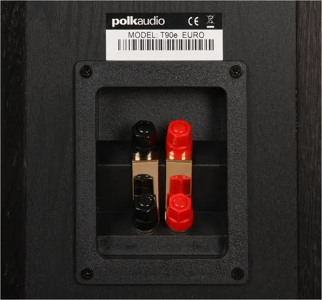 Alt view image 6 of 8 - Polk Audio T90e Three-Way Floorstanding Loudspeaker Single